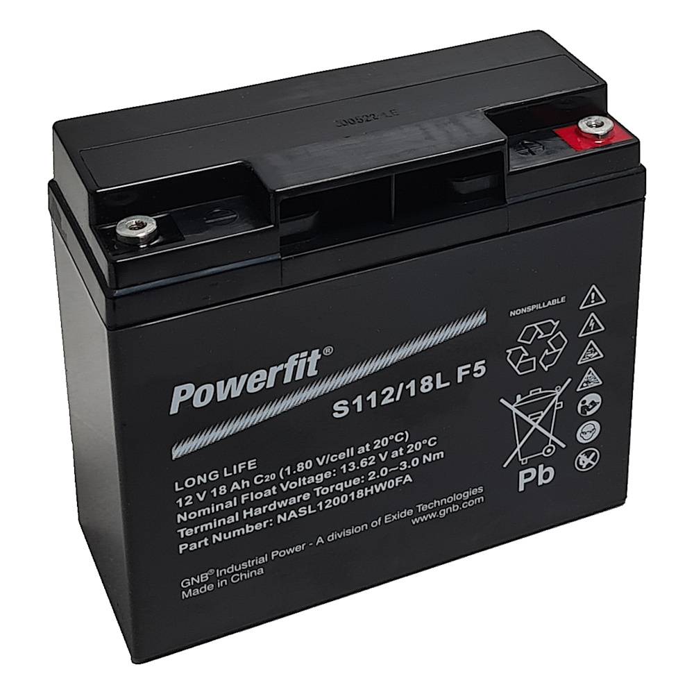 Exide Powerfit S112/18L 12V 18Ah AGM Standby-Akku