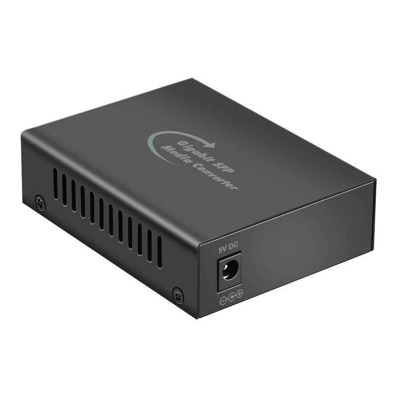 LogiLink Gigabit Medienkonverter, RJ45/SFP, schwarz