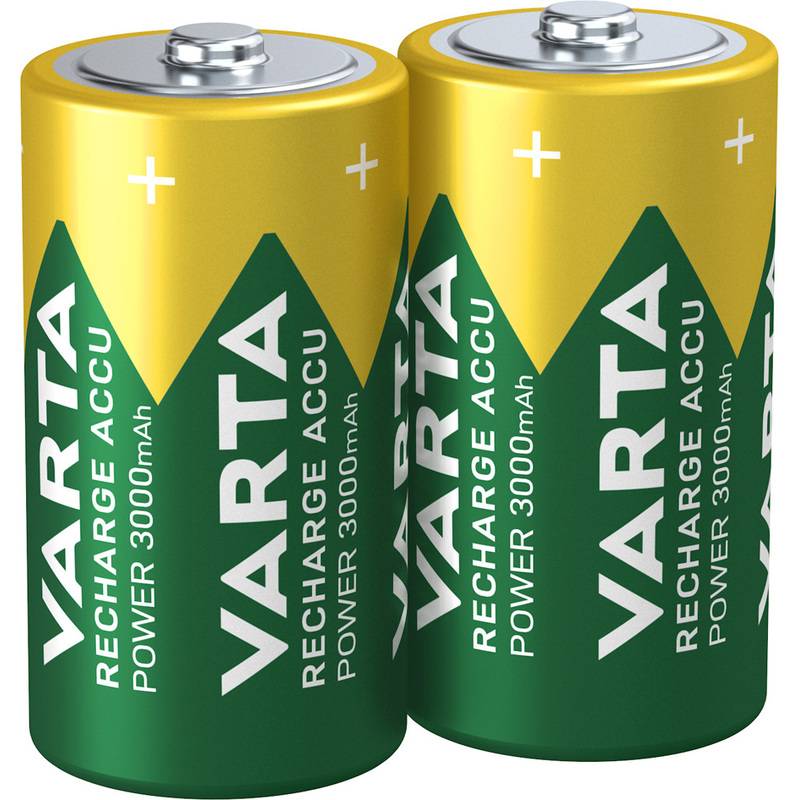 VARTA NiMH Akku, Baby, C, 1,2V, 3000 mAh, 2-er Pack