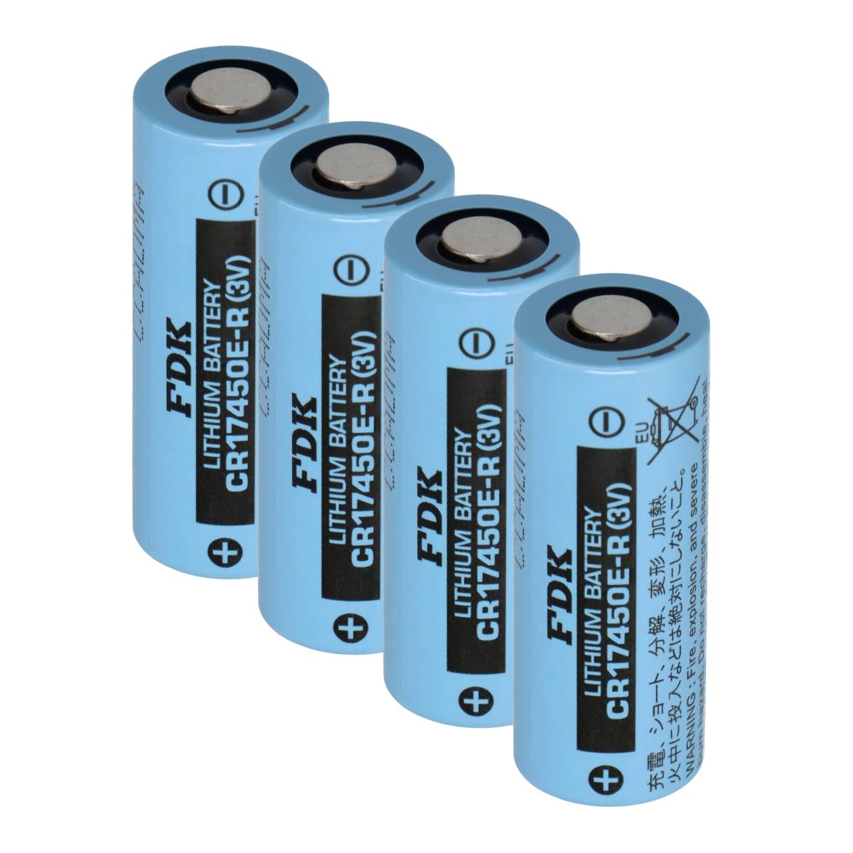 Kopie von 4x FDK Lithium 3V Batterie CR 17450ER A - Hochstromzelle #1