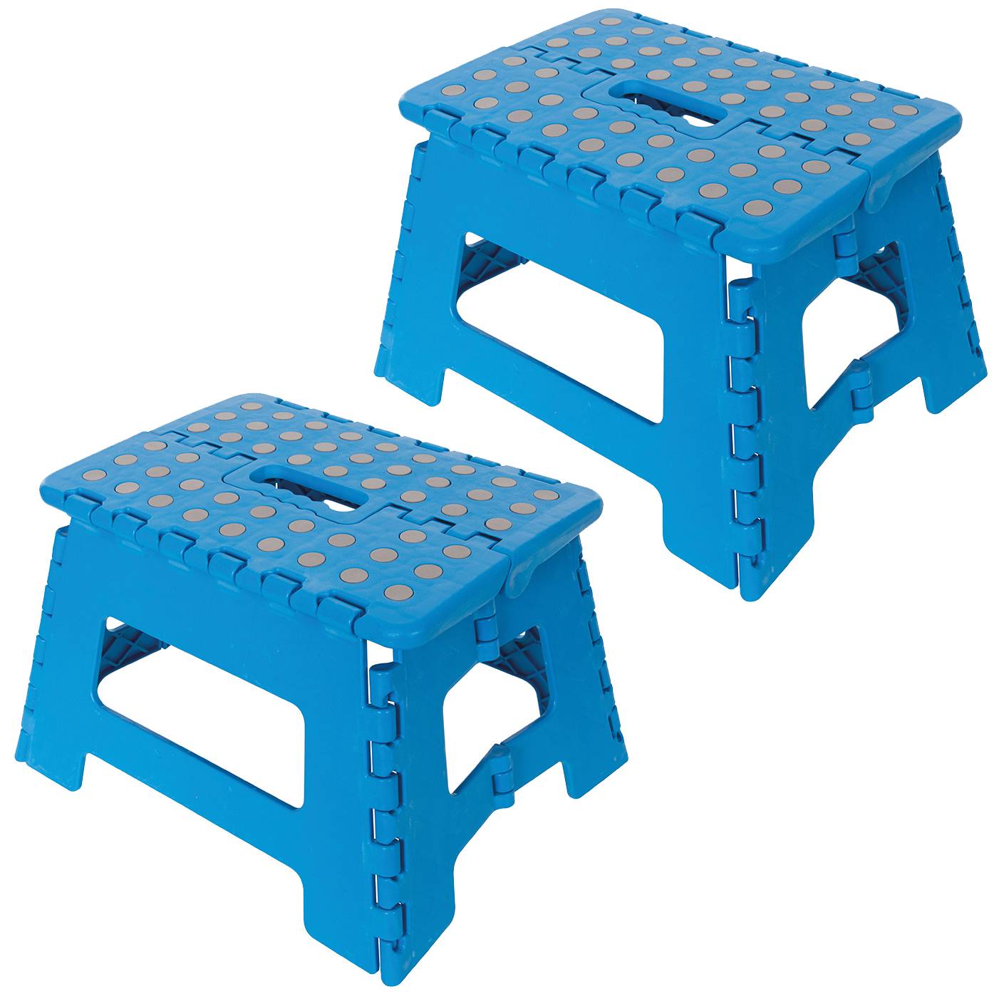 2 x Tritthocker 22 cm bis 150 kg klappbar