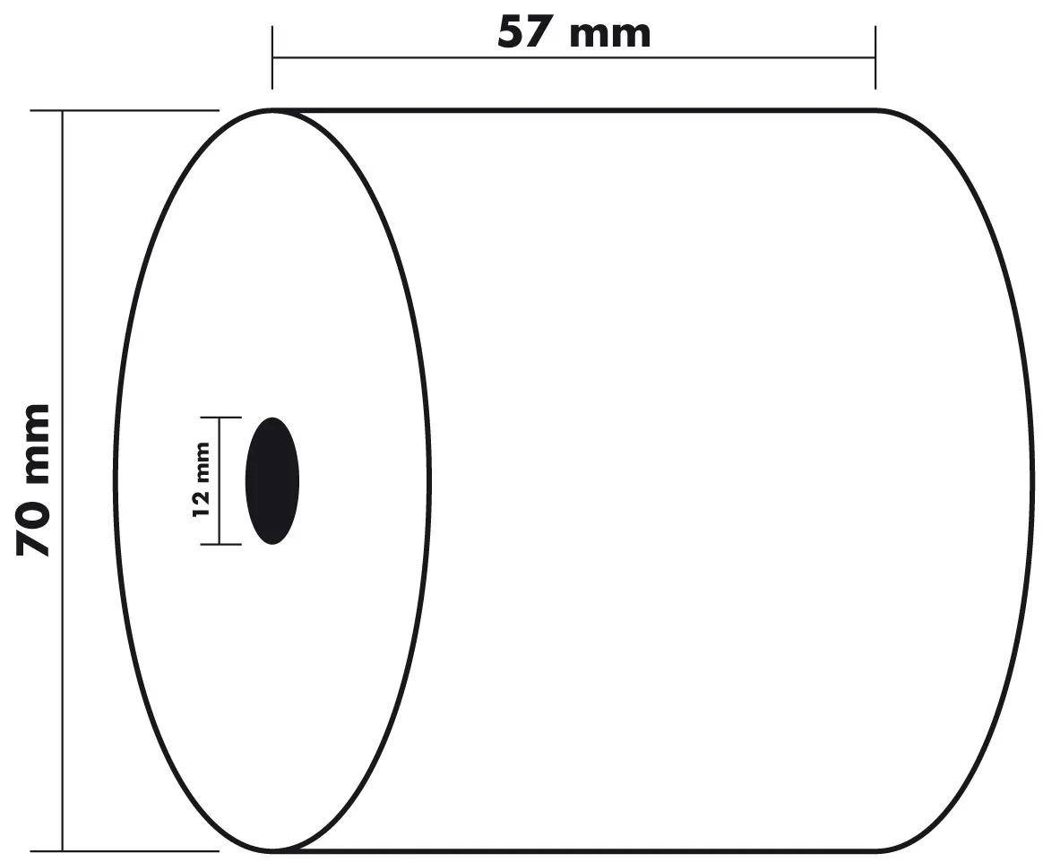 Exacompta 5770120VDE 50x Additionsr 1lgOffset60g 57x70 per 5