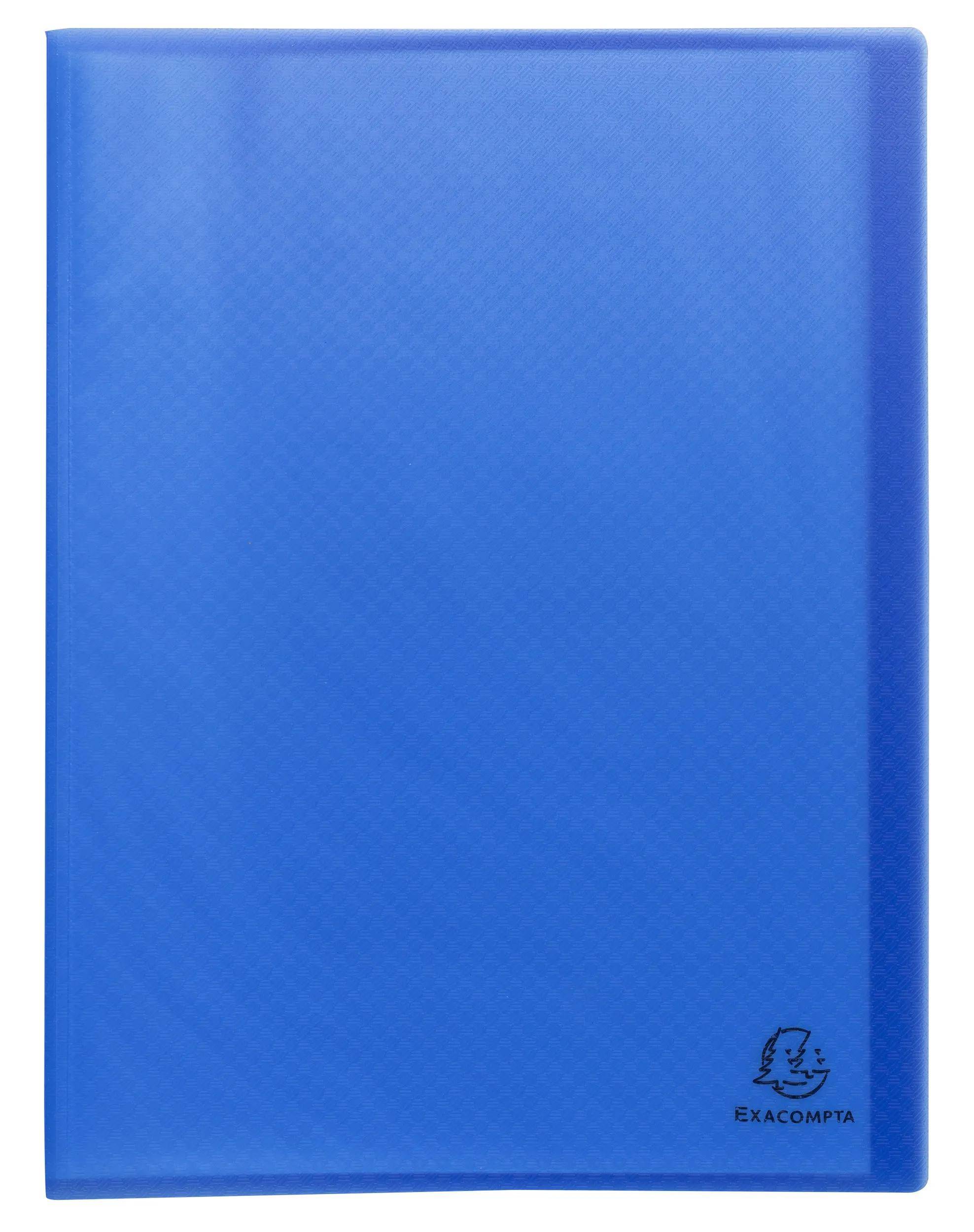 Exacompta 78532E 15x Sichtmappe Opak recycl. A4 30H Hellblau