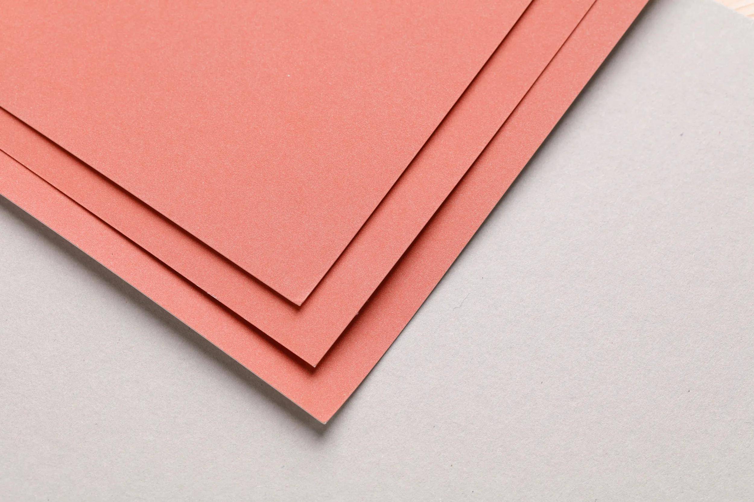 Clairefontaine Pastelmat Pastellmalerei, 5 Bogen 70x100 cm, 360g Rötel 296058C