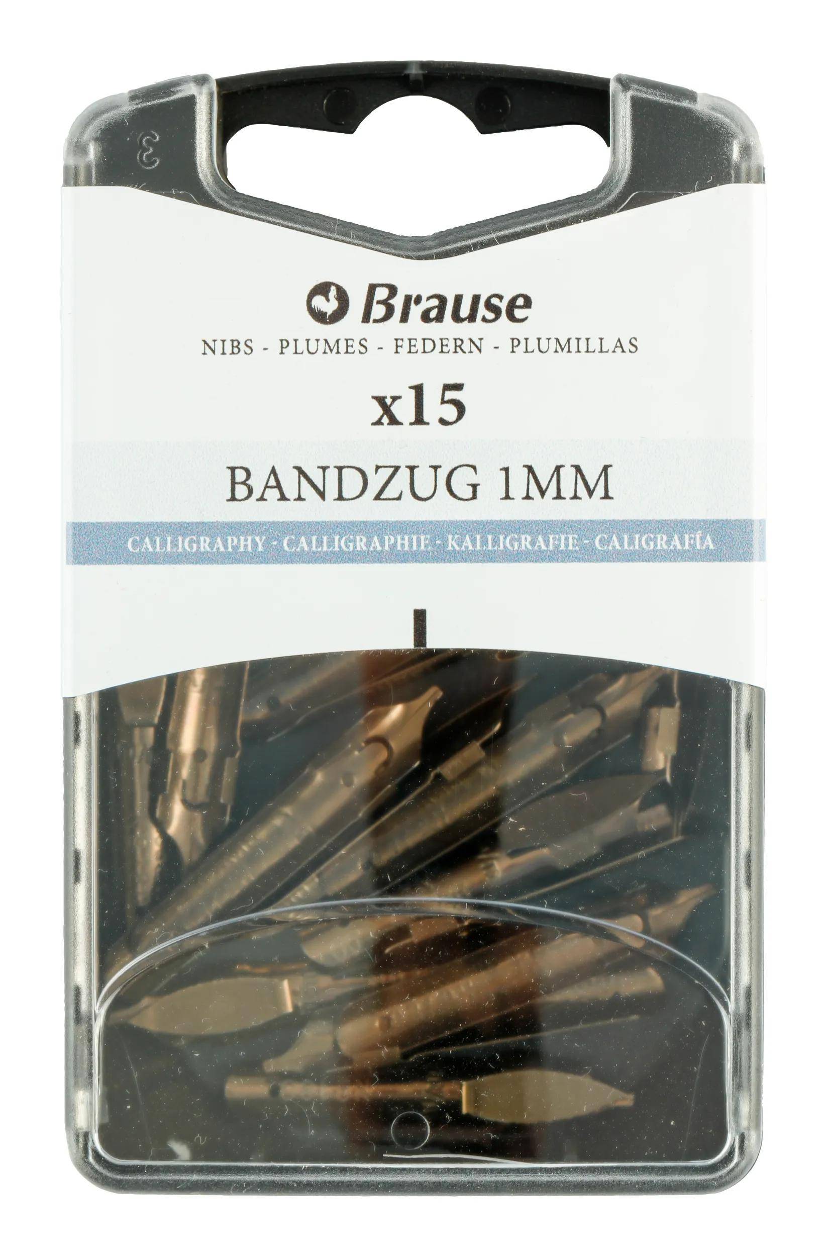 Brause Schachtel mit 15 Bandzugfedern 158010B