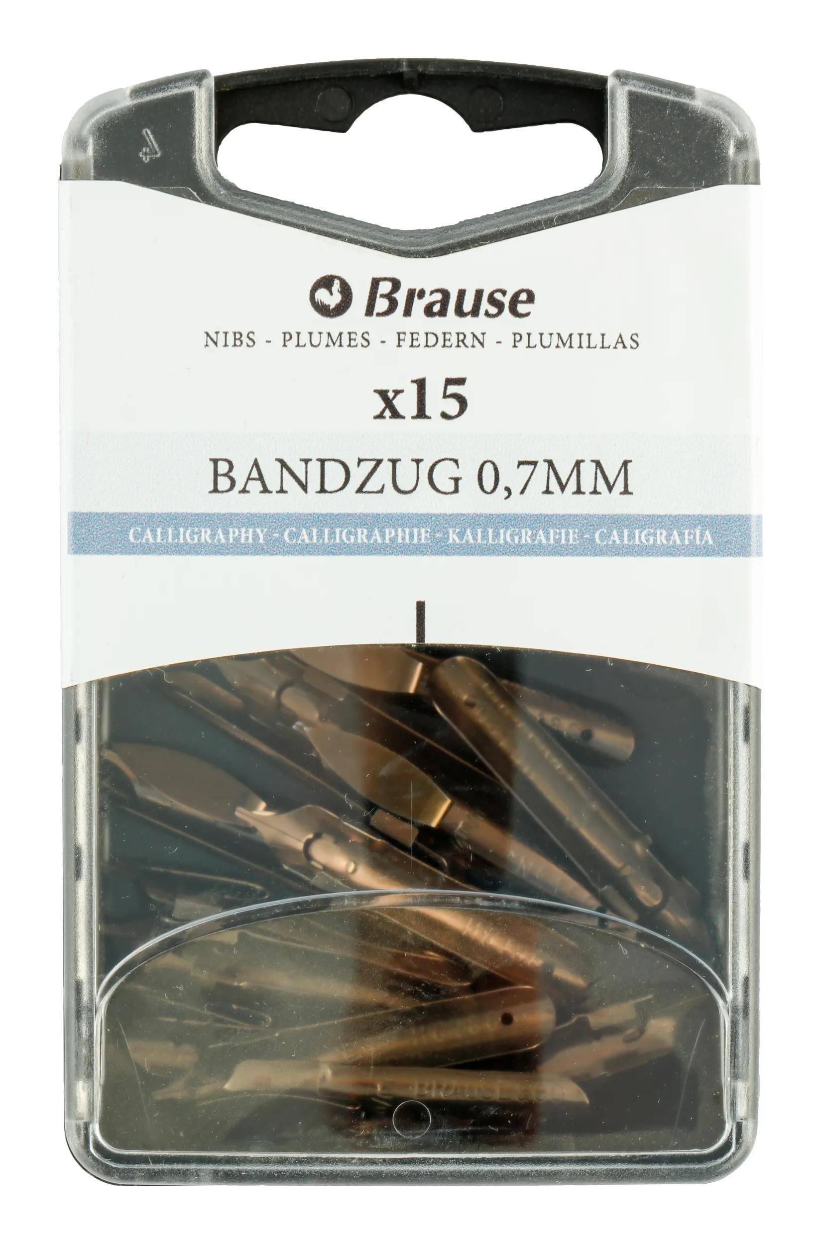 Brause Schachtel mit 15 Bandzugfedern 158007B