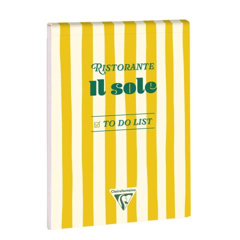 Clairefontaine 5x A5 Block 14,8 x 21 cm to do list, 52 bedruckt 116270C