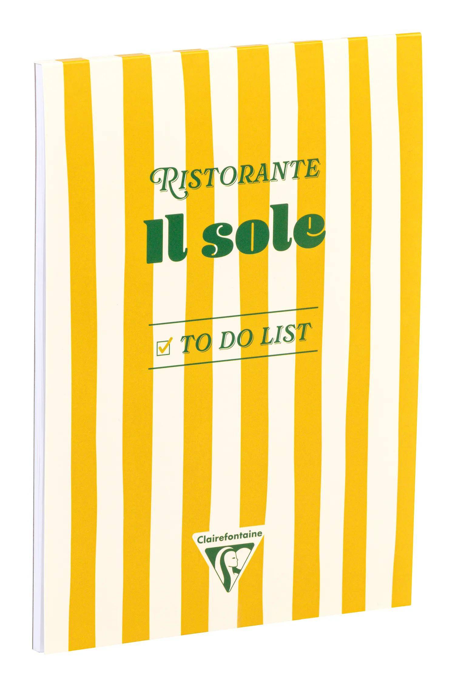 Clairefontaine 5x A5 Block 14,8 x 21 cm to do list, 52 bedruckt 116270C