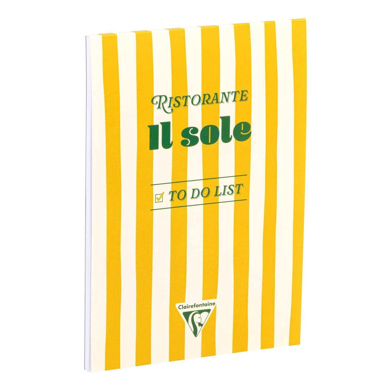 Clairefontaine 5x A5 Block 14,8 x 21 cm to do list, 52 bedruckt 116270C