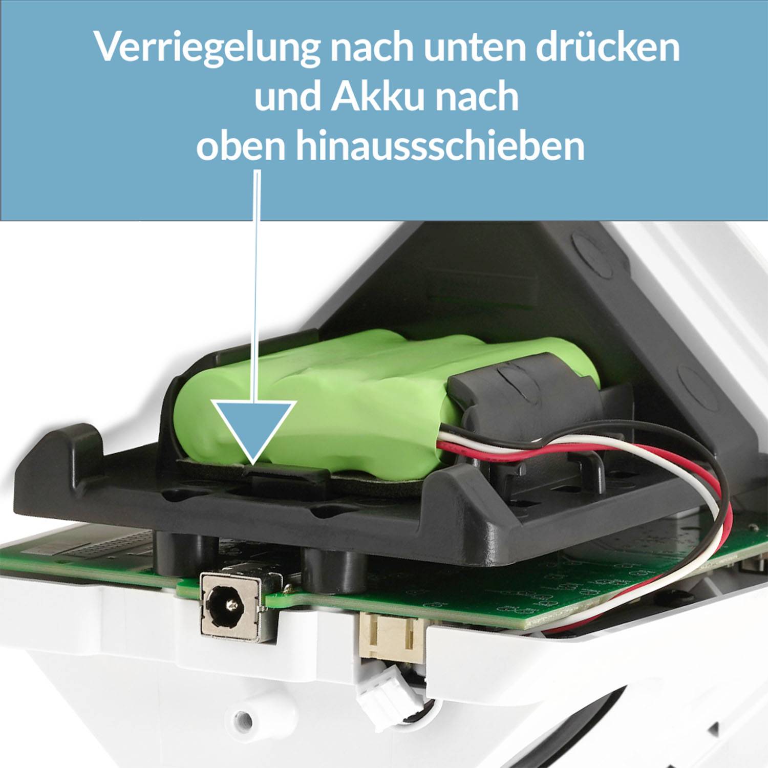 Wicked Chili Pro Series Ersatzakku mit Moosgummi 1x Akku für Toniebox (Gen.1) 50AA5S Extended Ersatz-Akku Batterie für original Tonies Musikbox (Hö