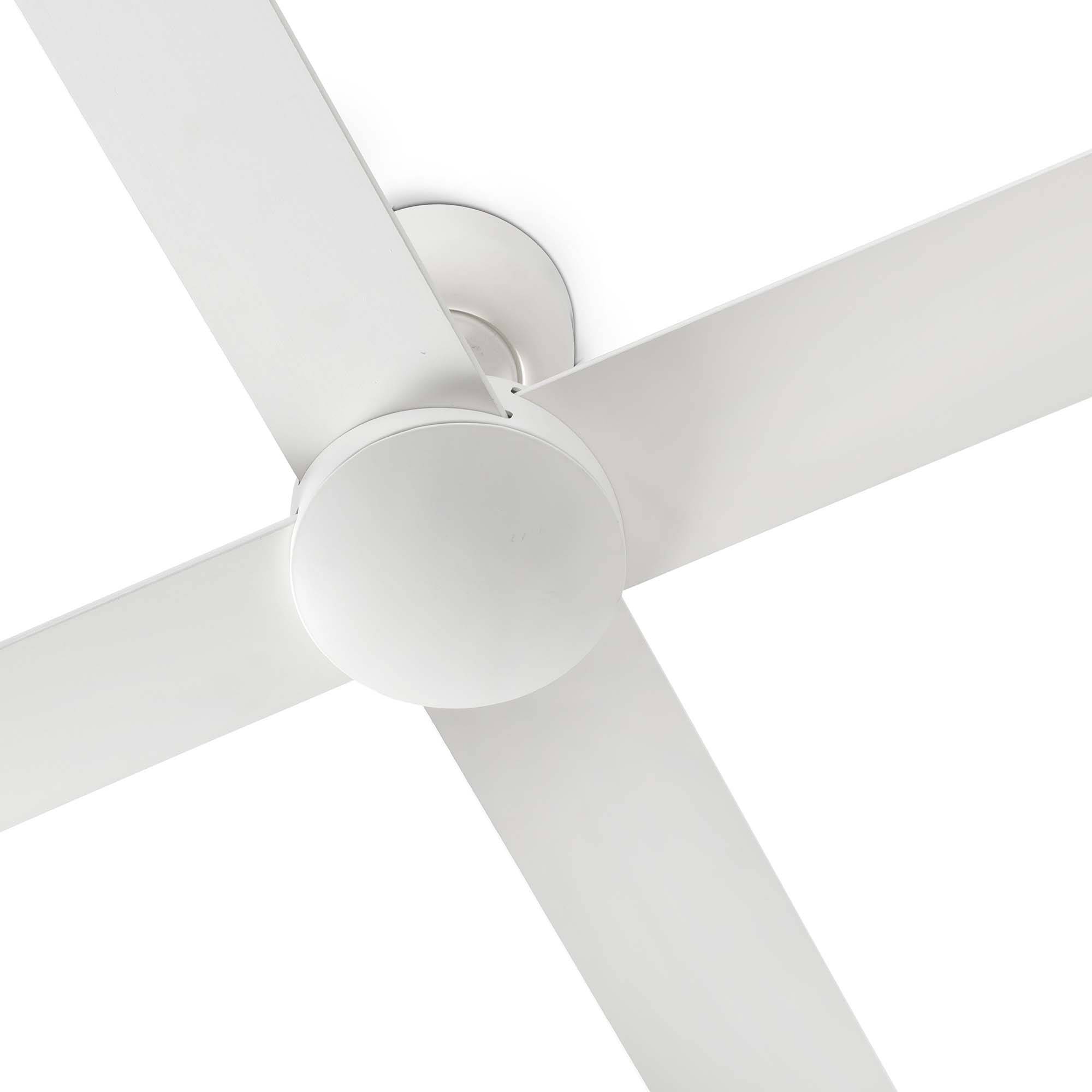 DC Deckenventilator Rudder L-4 Weiß mit Fernbedienung