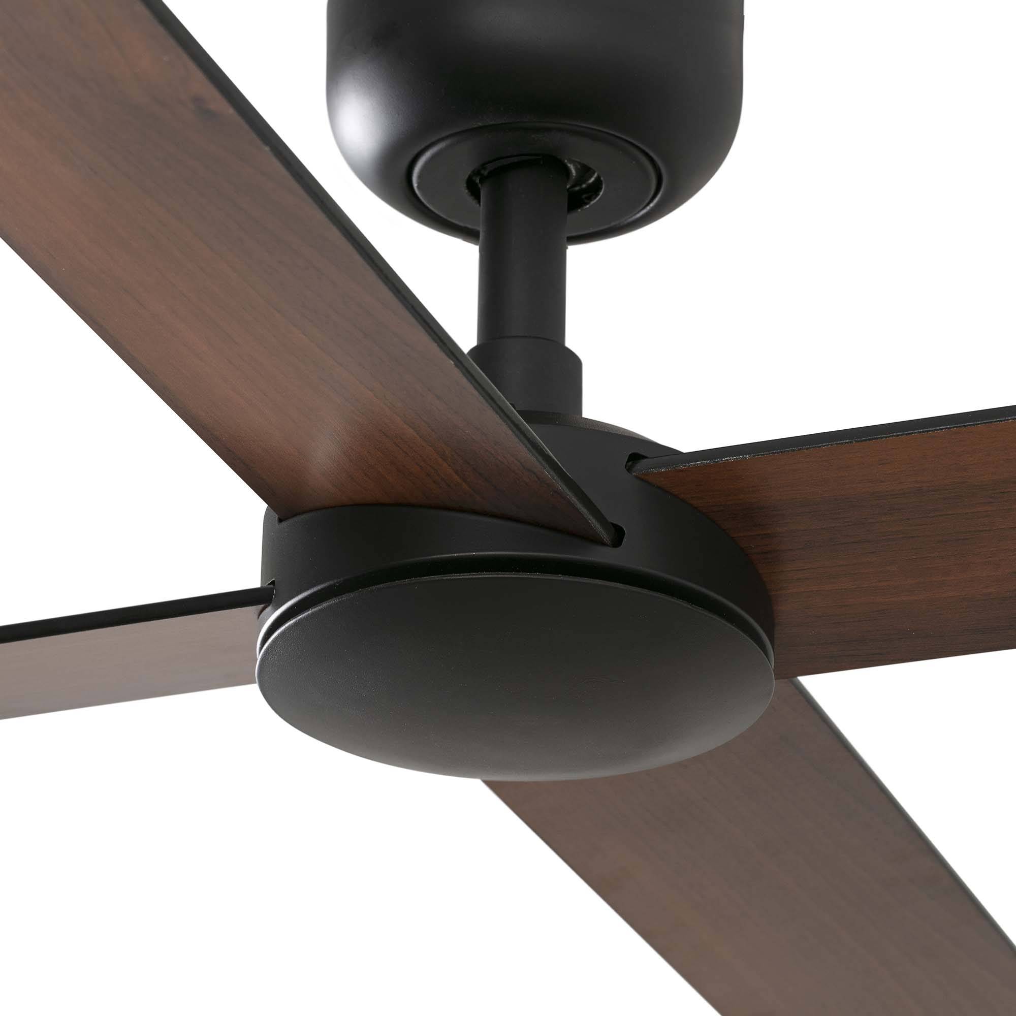 DC Deckenventilator Rudder L-4 Schwarz