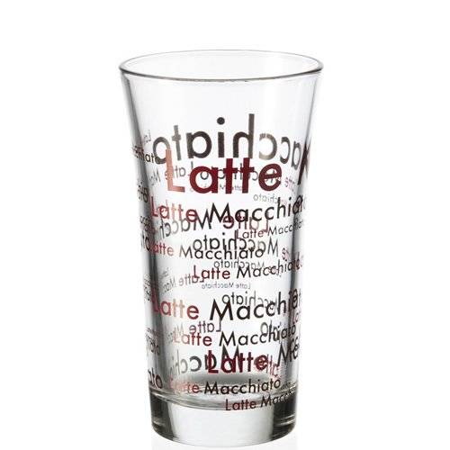 Kaffeebecher mit Aufschrift Kaffeeglas rund Montana Serie ENJOY 190 ml