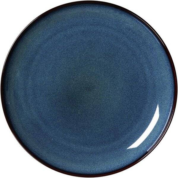 Frühstücksteller bali - Ø 20,5 cm Keramik blau 6 Stück.