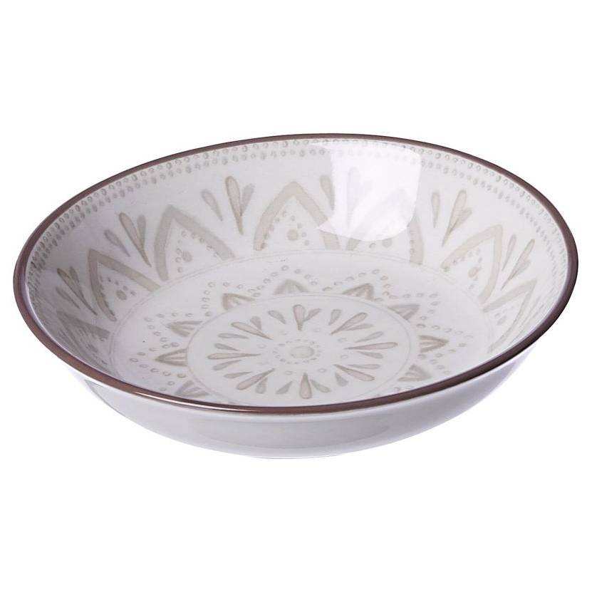 Ritzenhoff und Breker Valencia Dipschale flach weiß 10 cm