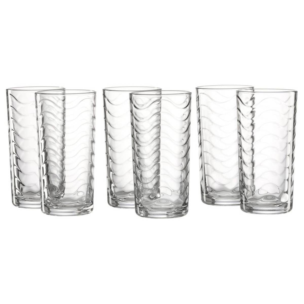 Ritzenhoff und Breker Wave Longdrinkgläser 250 ml 6er