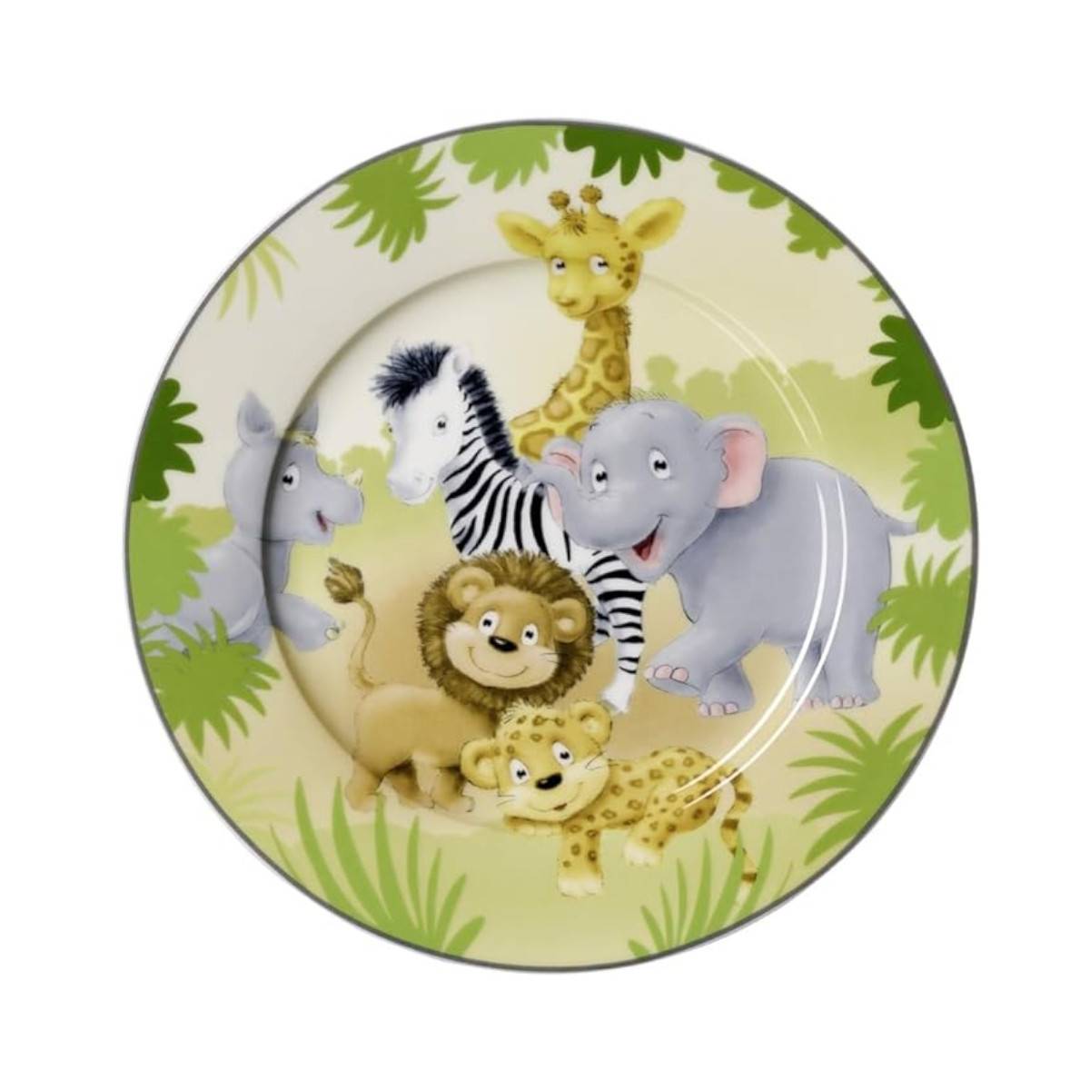 Ritzenhoff und Breker Teller Afrikatiere bunt Teller rund 19cm