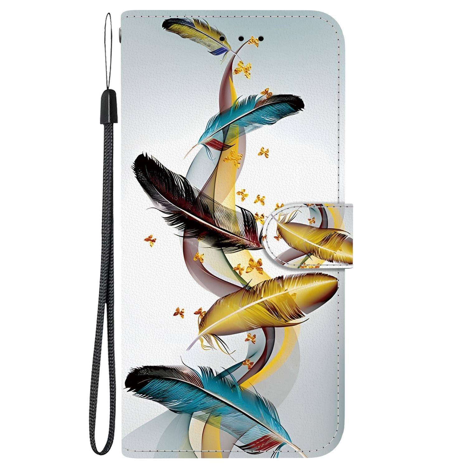 Für Honor Magic 7 Lite / X9c Kunstleder Motiv Design Book Wallet Tasche Hülle