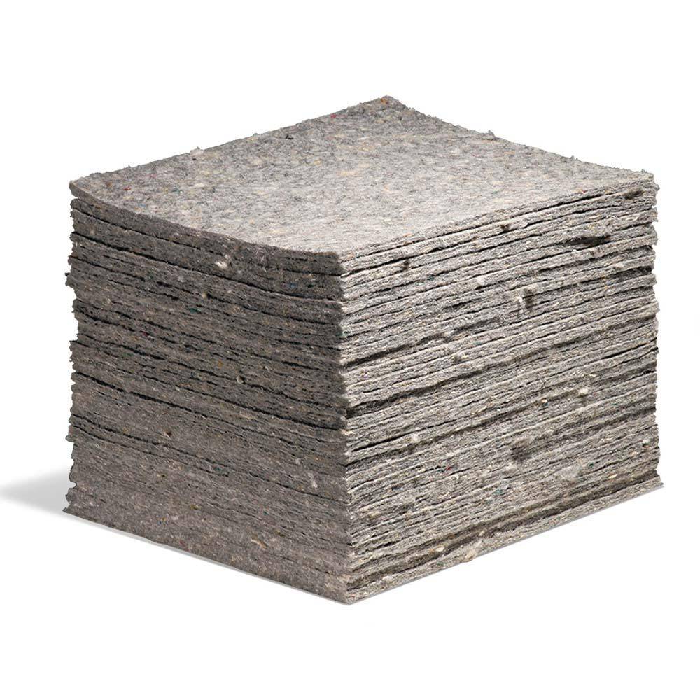 Ölabsorbierende PIG® Filtermatteneinlage - absorbiert 75,7 l/VE - 38 x 46 cm - VE 30 Stück - Preis per VE