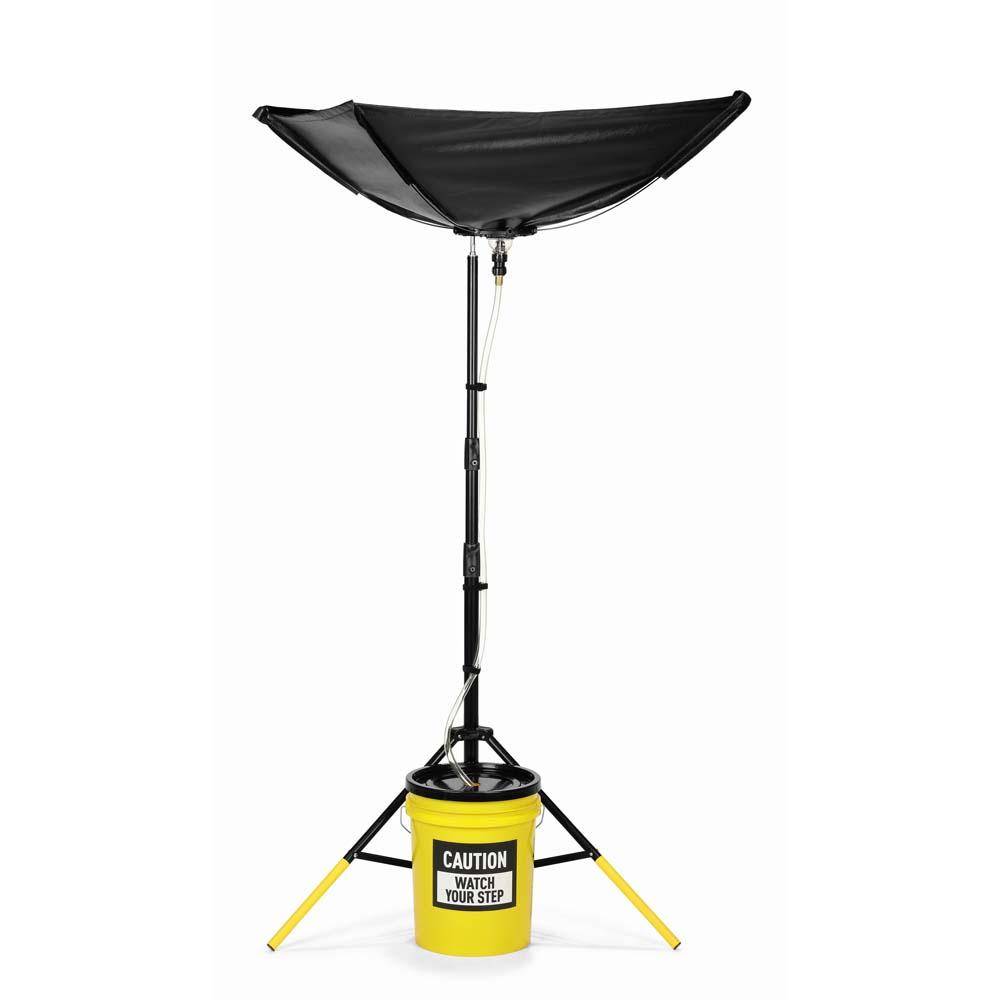 High Reach Decken Leckageumleiter - PVC-Plane 89 x 68,5 x 30 cm - Teleskopstange 127 bis 274 cm - Preis per Stück