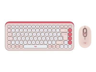 LOGI POP ICON COMBO - ROSE (DE) Peripheriegeräte & Zubehör Desktop & Combos Maus & Tastatur -