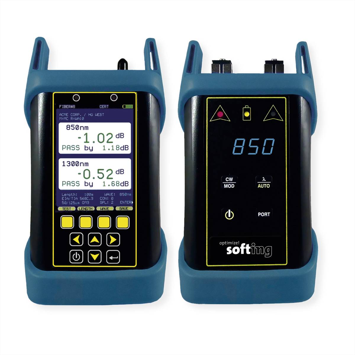 SOFTING FiberXpert 700 Quad MM/SM Test Kit Tester Kabeltester