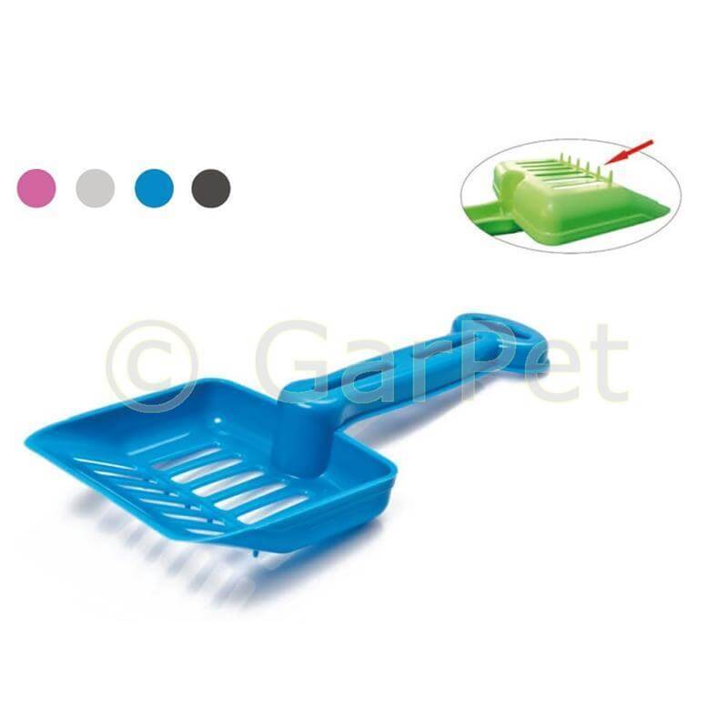 Katzenstreuschaufel groß Streu Kot Schaufel Löffel mit Kratzer Katzen Klo