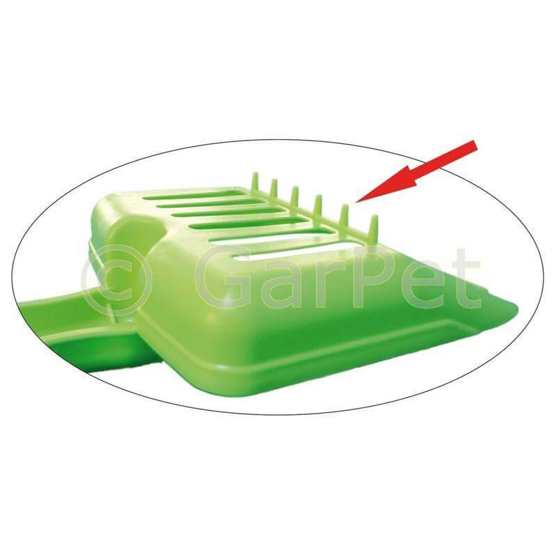 Katzenstreuschaufel groß Streu Kot Schaufel Löffel mit Kratzer Katzen Klo