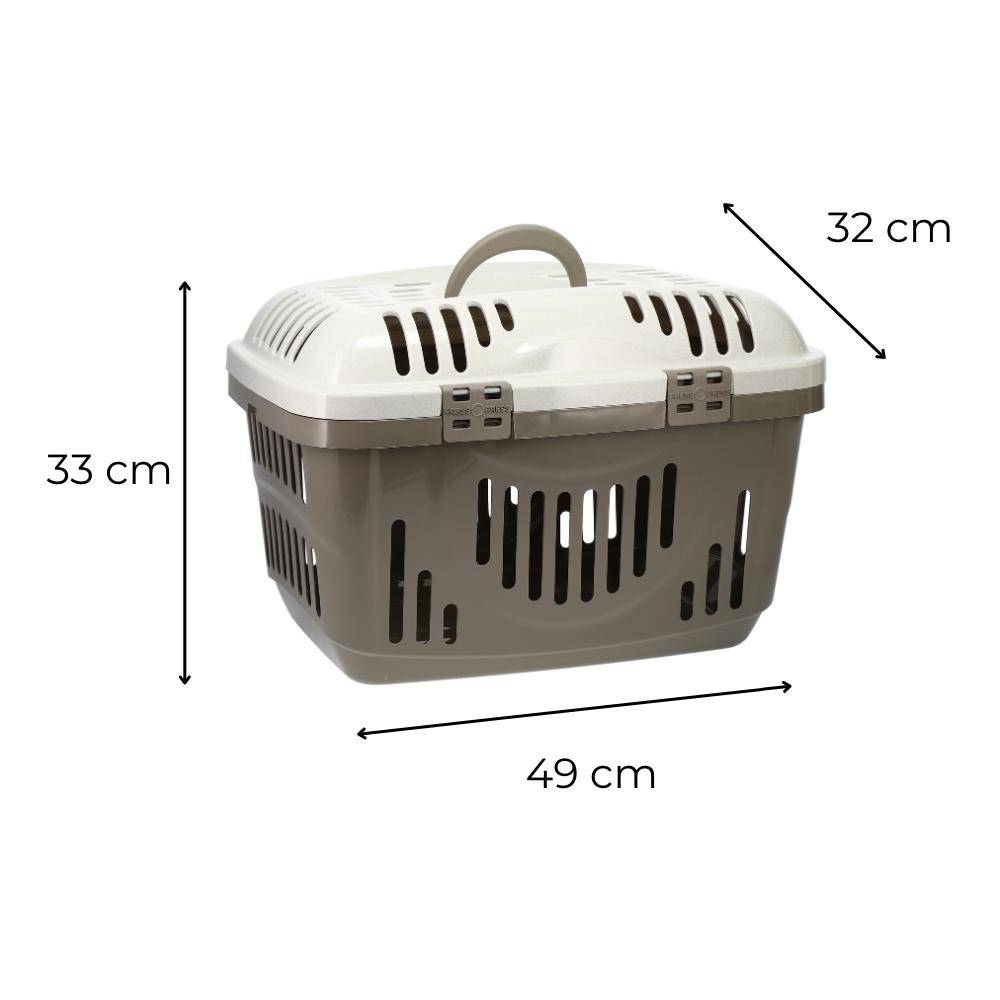 Transportbox Oben Öffnen Hunde Katzen Kleintier Transport Box Katzenbox Hundebox Open Top Stressfrei Dachöffnung