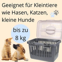 Transportbox Oben Öffnen Hunde Katzen Kleintier Transport Box Katzenbox Hundebox Open Top Stressfrei Dachöffnung Transportbox Oben Öffnen Hunde Katzen Kleintier Transport Box Katzenbox Hundebox Open Top Stressfrei Dachöffnung