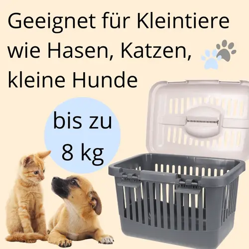 Transportbox Oben Öffnen Hunde Katzen Kleintier Transport Box Katzenbox Hundebox Open Top Stressfrei Dachöffnung Transportbox Oben Öffnen Hunde Katzen Kleintier Transport Box Katzenbox Hundebox Open Top Stressfrei Dachöffnung