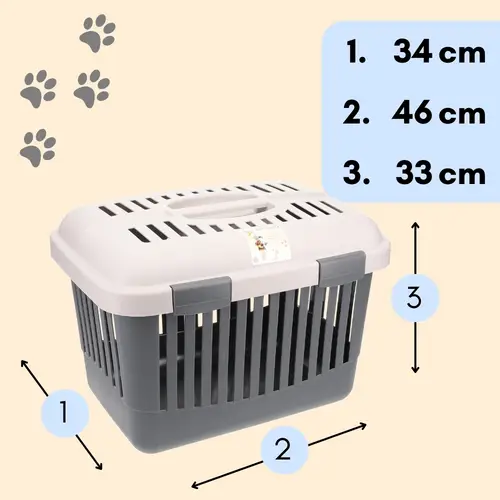 Transportbox Oben Öffnen Hunde Katzen Kleintier Transport Box Katzenbox Hundebox Open Top Stressfrei Dachöffnung Transportbox Oben Öffnen Hunde Katzen Kleintier Transport Box Katzenbox Hundebox Open Top Stressfrei Dachöffnung