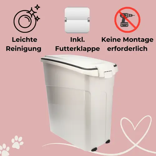 Futtertonne Luftdicht mit Deckel Futtertonne Pferd Hund Hundefutter Aufbewahrung Hundefutter Box Trockenfutter Aufbewahrung Futterbox Hund 54 L Futtertonne Luftdicht mit Deckel Futtertonne Pferd Hund Hundefutter Aufbewahrung Hundefutter Box Trockenfutter Aufbewahrung Futterbox Hund 54 L