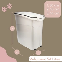 Futtertonne Luftdicht mit Deckel Futtertonne Pferd Hund Hundefutter Aufbewahrung Hundefutter Box Trockenfutter Aufbewahrung Futterbox Hund 54 L Futtertonne Luftdicht mit Deckel Futtertonne Pferd Hund Hundefutter Aufbewahrung Hundefutter Box Trockenfutter Aufbewahrung Futterbox Hund 54 L