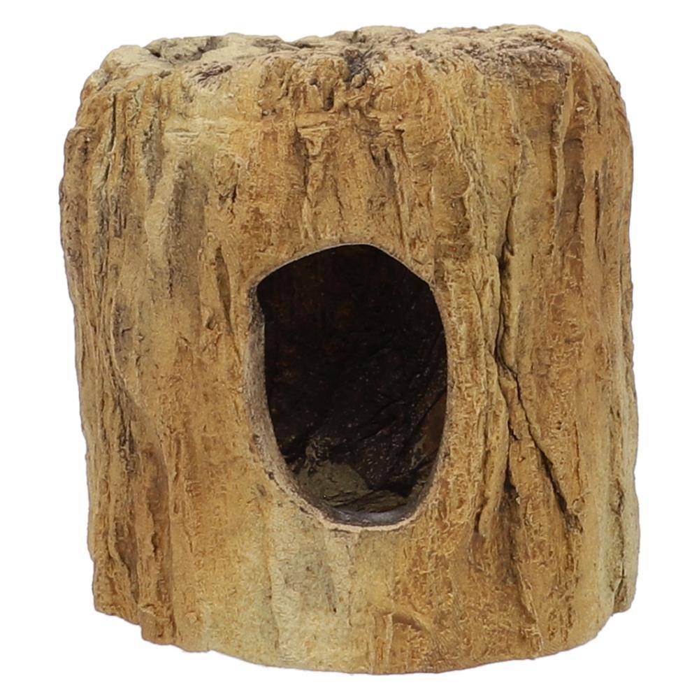 Aquarium Terrarium Deko Keramik Baumstumpf Höhle Reptilien Baumstamm Wurzel Laichröhre Fisch Ton Laichhöhle Versteck