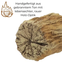 Aquarium Terrarium Deko Keramik Baumstumpf Höhle Reptilien Baumstamm Wurzel Laichröhre Fisch Ton Laichhöhle Versteck Aquarium Terrarium Deko Keramik Baumstumpf Höhle Reptilien Baumstamm Wurzel Laichröhre Fisch Ton Laichhöhle Versteck