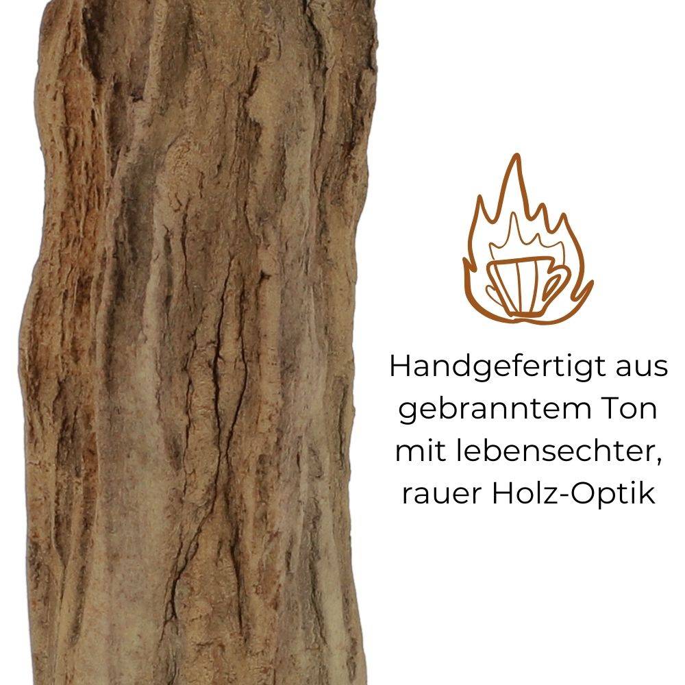 Aquarium Deko Höhle Röhre Aquariendeko Wurzel Ast Holz Ablaichhöhle Ablaichröhre Fisch Krebs Wels Laichröhre Tonröhre Laichhöhle