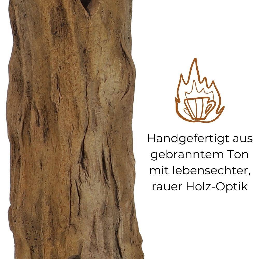 Aquarium Deko Höhle Röhre Aquariendeko Wurzel Ast Holz Ablaichhöhle Ablaichröhre Fisch Krebs Wels Laichröhre Tonröhre Laichhöhle