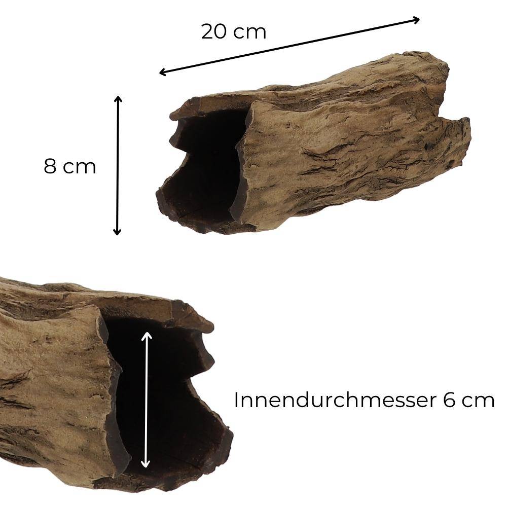 Aquarium Deko Höhle Röhre Reptilien Wurzel Ast Holz Ablaichhöhle Ablaichröhre Fisch Krebs Wels Laichröhre Tonröhre Laichhöhle