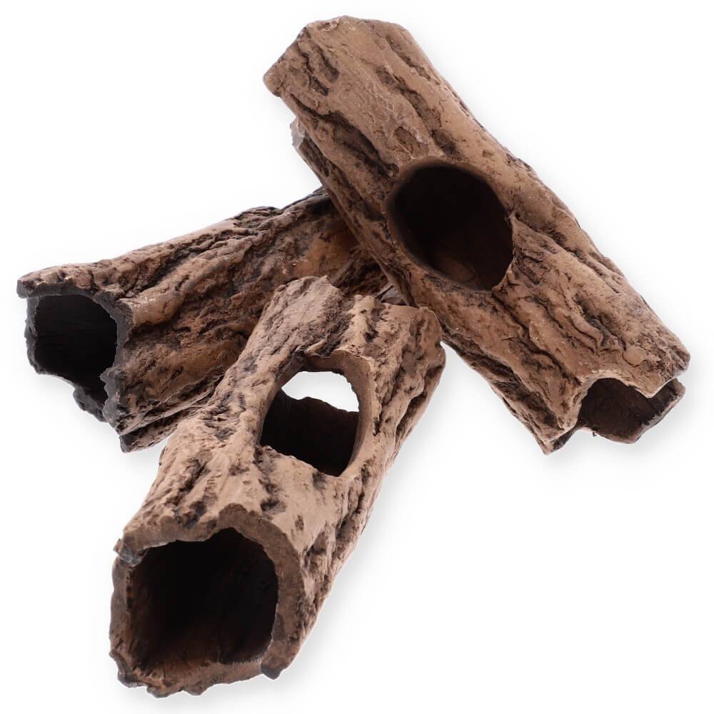 Aquarium Terrarium Deko Höhle Röhre Reptilien Dekoration Wurzel Ast Ablaichröhre Fisch Krebs Wels Tonröhre Laichhöhle Versteckplatz