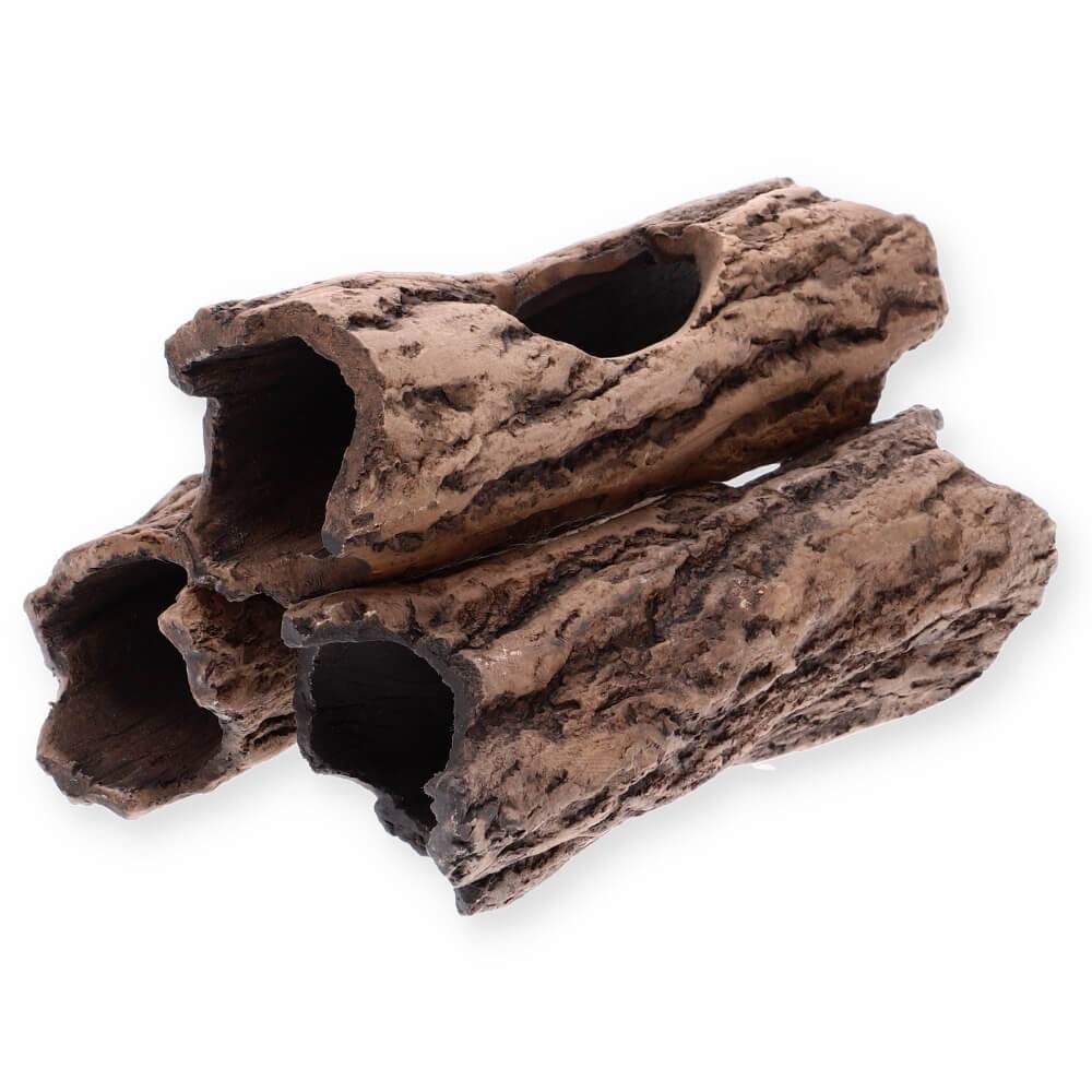 Aquarium Terrarium Deko Höhle Röhre Reptilien Dekoration Wurzel Ast Ablaichröhre Fisch Krebs Wels Tonröhre Laichhöhle Versteckplatz