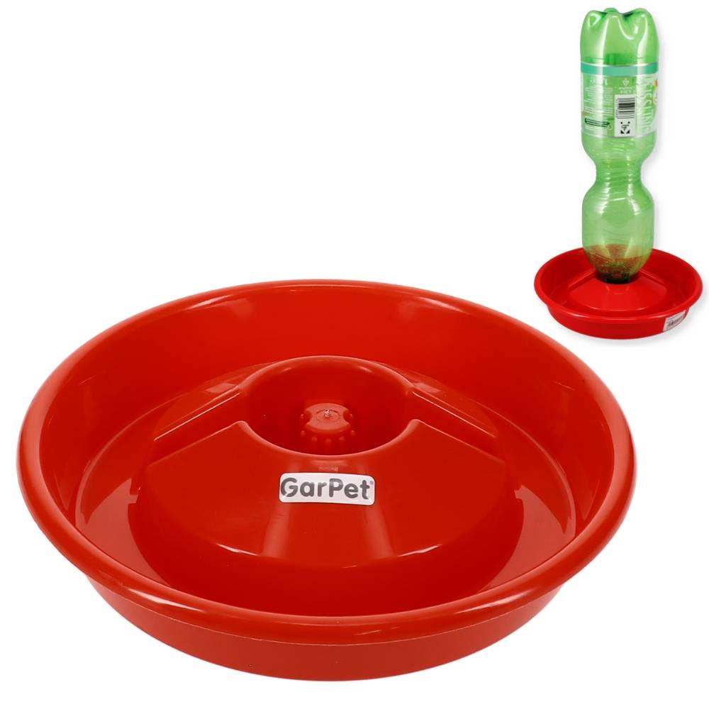 Nager Vogel Geflügel Hühner Küken Insekten Tränke Tränkeschale für PET Flasche