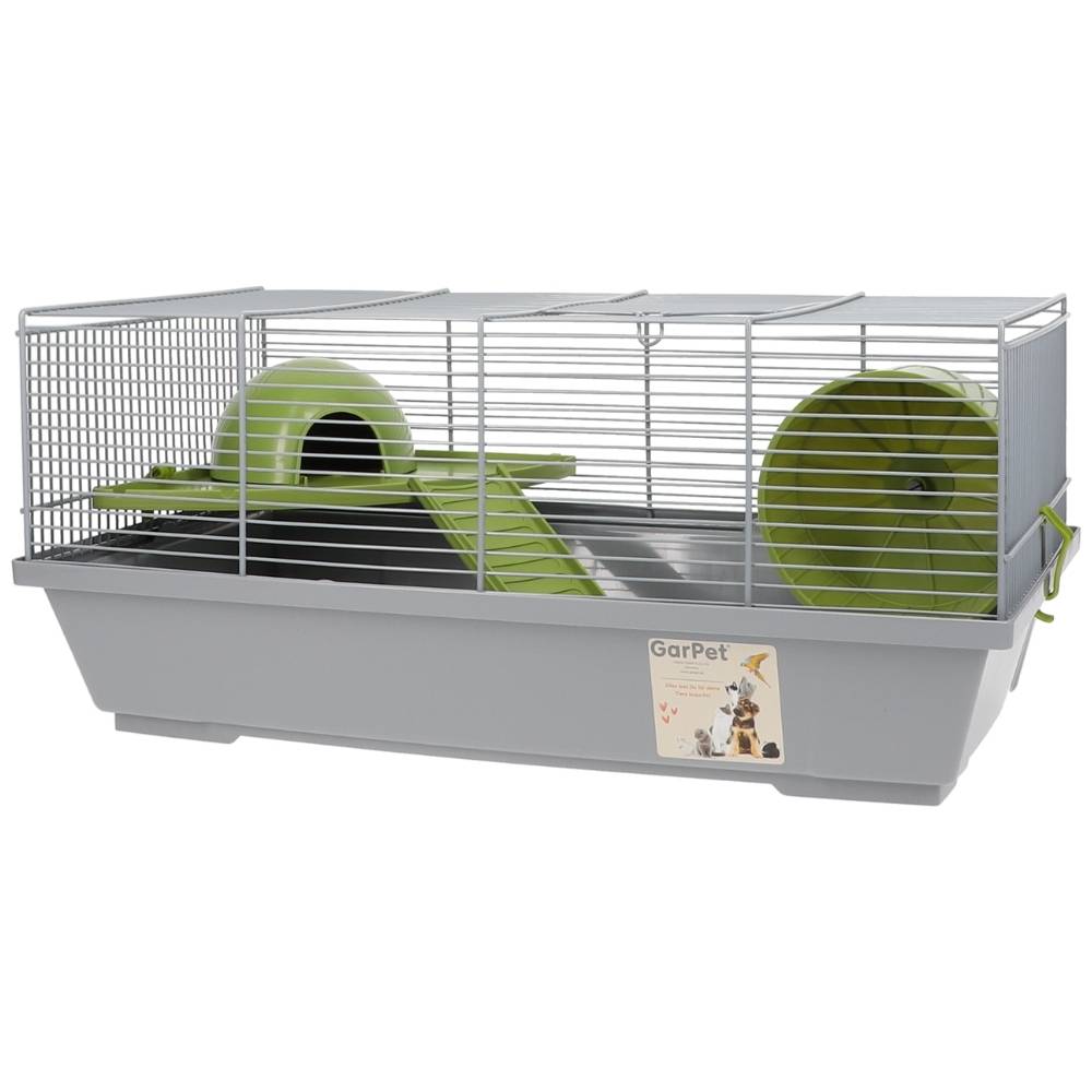 Mäusekäfig Hamsterkäfig Nagerkäfig Schlafhaus Laufrad Etage Rampe