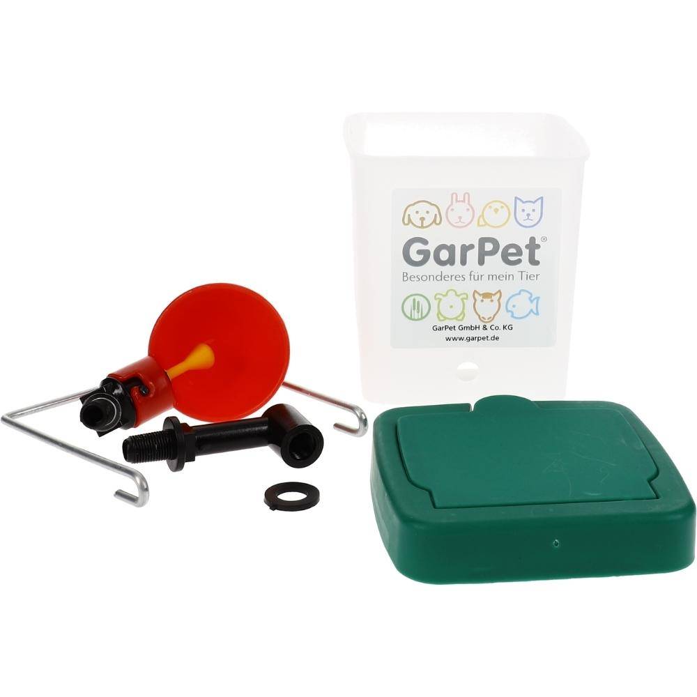 Beckentränke Küken Nager Hasen Hühner Geflügel Wasser Becken Tränke Trinkflasche 500 ml