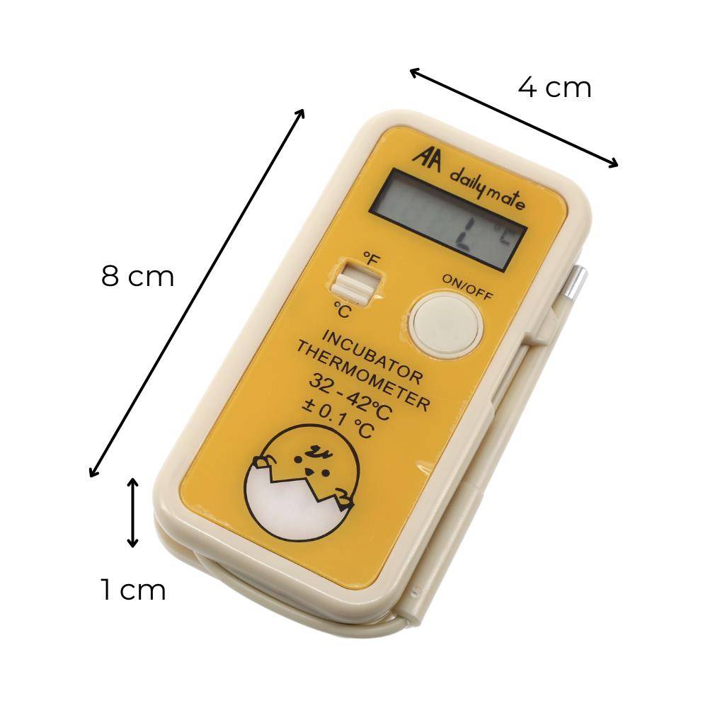 GarPet Digitales Brutthermometer Hühner Geflügel Thermometer für die Brutmaschine Brutautomat Inkubator Brüter