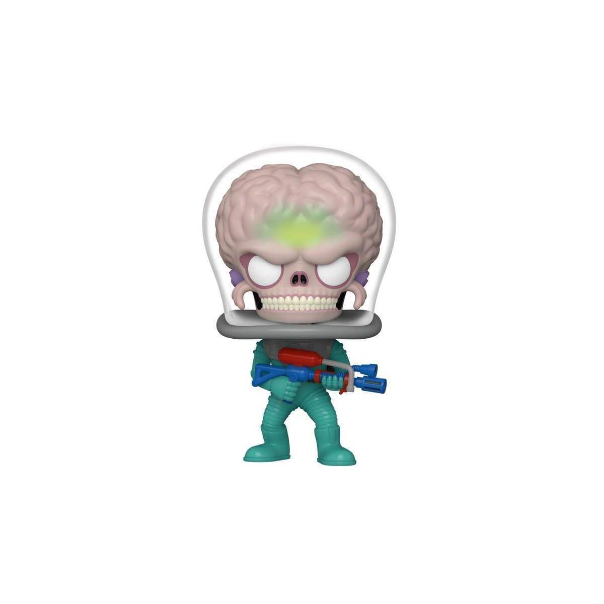 FK83566 - Mars Attacks POP! Movies Vinyl Figur Alien Soldier with Atomic Ray Gun 9 cm