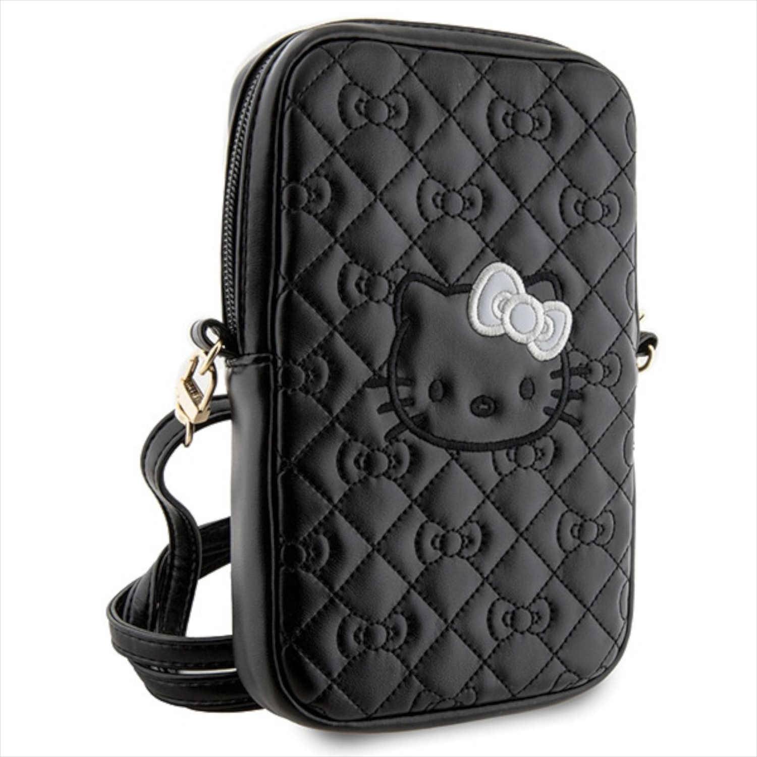 Hello Kitty Torebka Quilted Bows Strap Universelle Umhängetasche