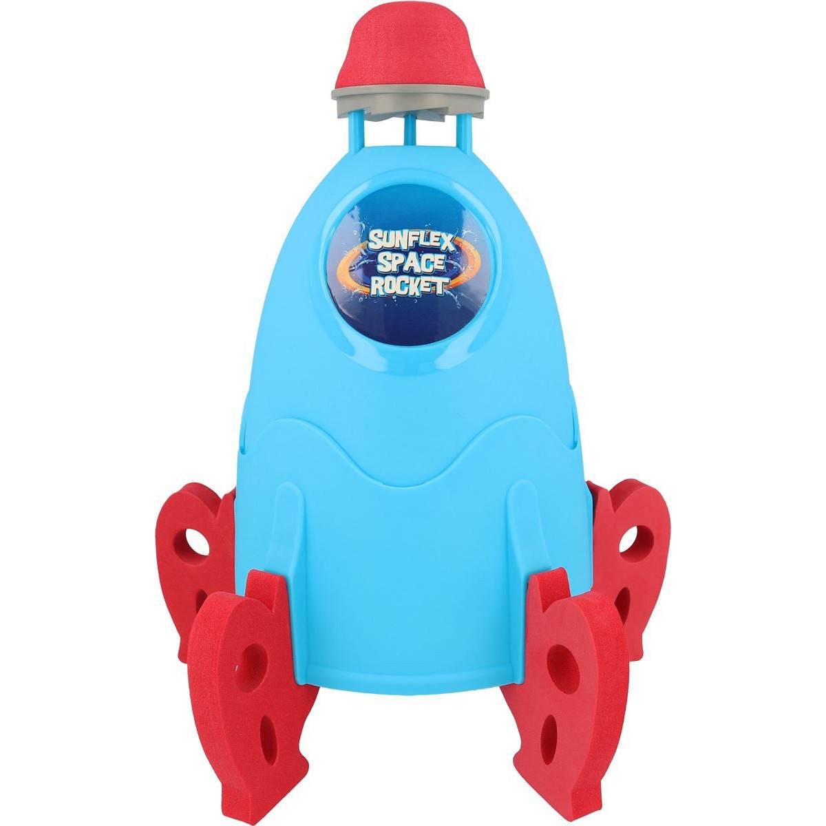 Sunflex 00561 - Space Rocket - Wassersprenkler (blau, drehend) Rasensprenger Kinder
