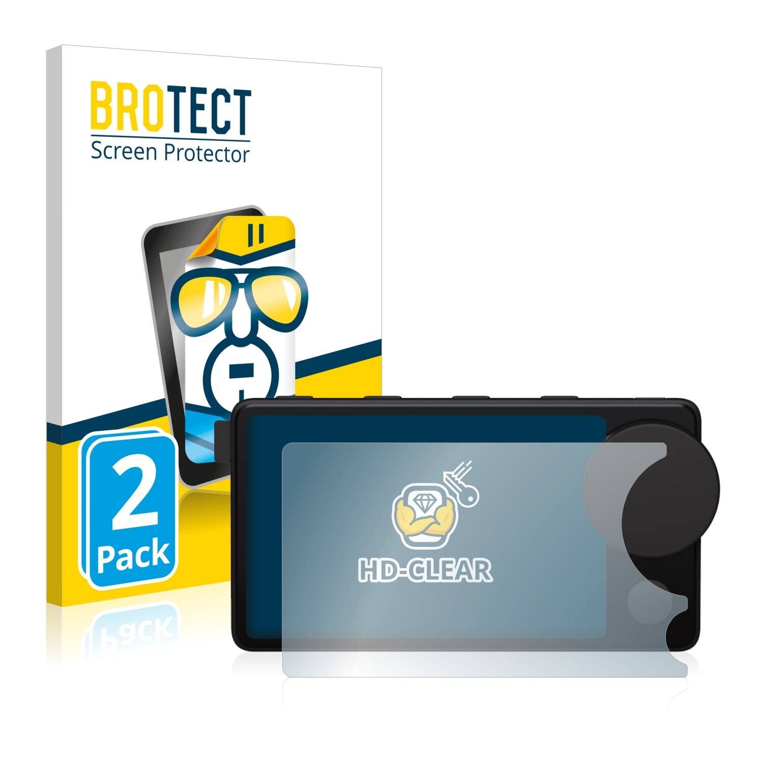 2x BROTECT HD-Clear Displayschutzfolie für Spotify Car