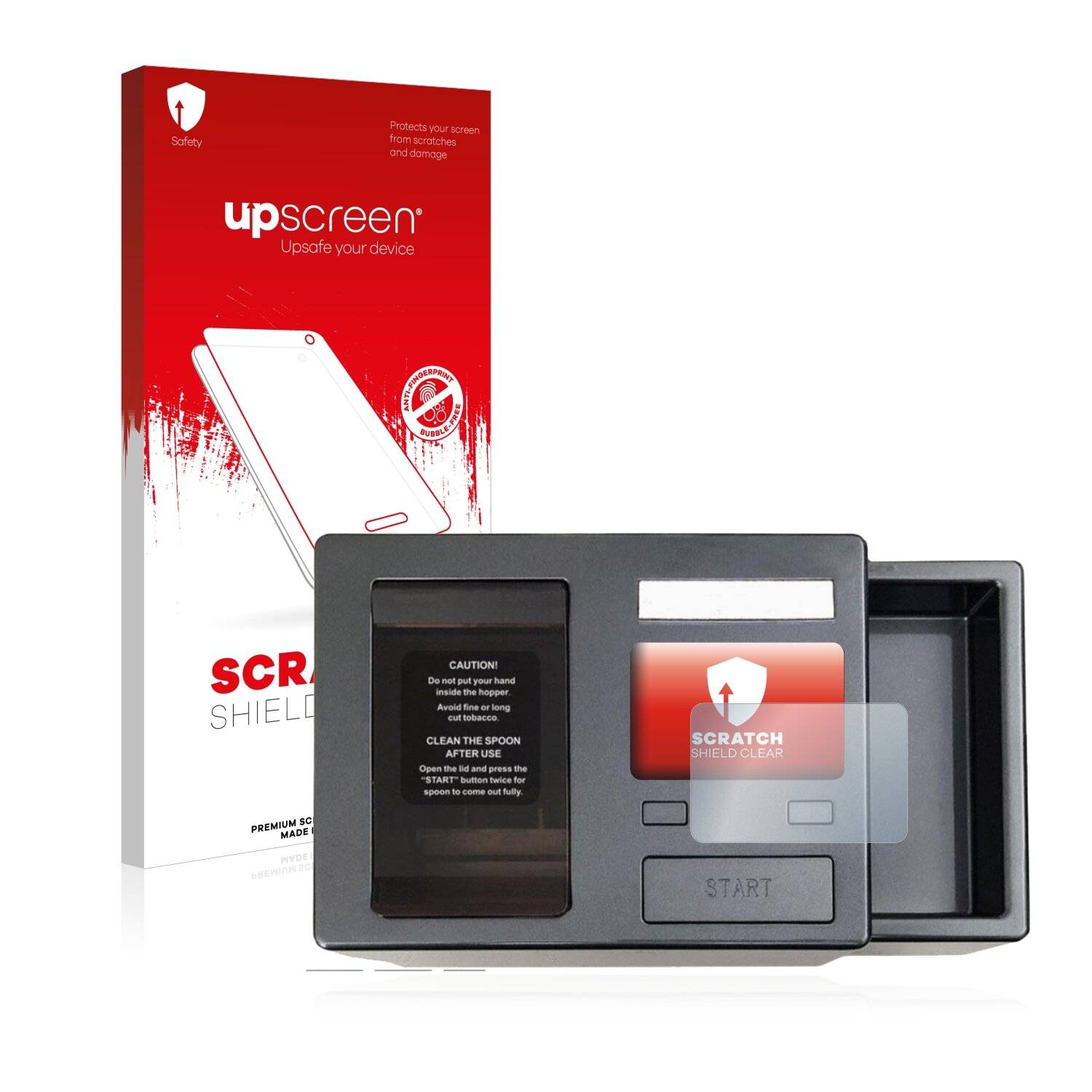 upscreen Scratch Shield Clear Premium Displayschutzfolie für Powermatic 3